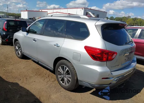 2017 Nissan Pathfinder Platinum/S/Sl/Sv из США, поврежденный, VIN 5N1DR2MM5HC624625